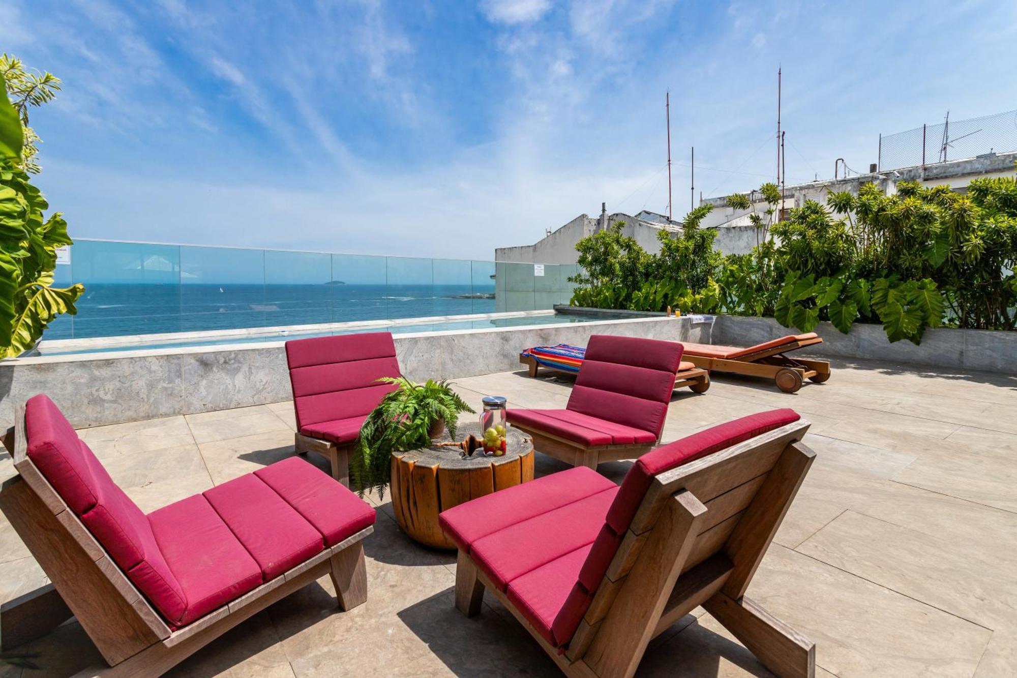 Unhotel - Luxuosos Apartamentos Na Atlantica A Beira-Mar, Copacabana Rio de Janeiro Extérieur photo